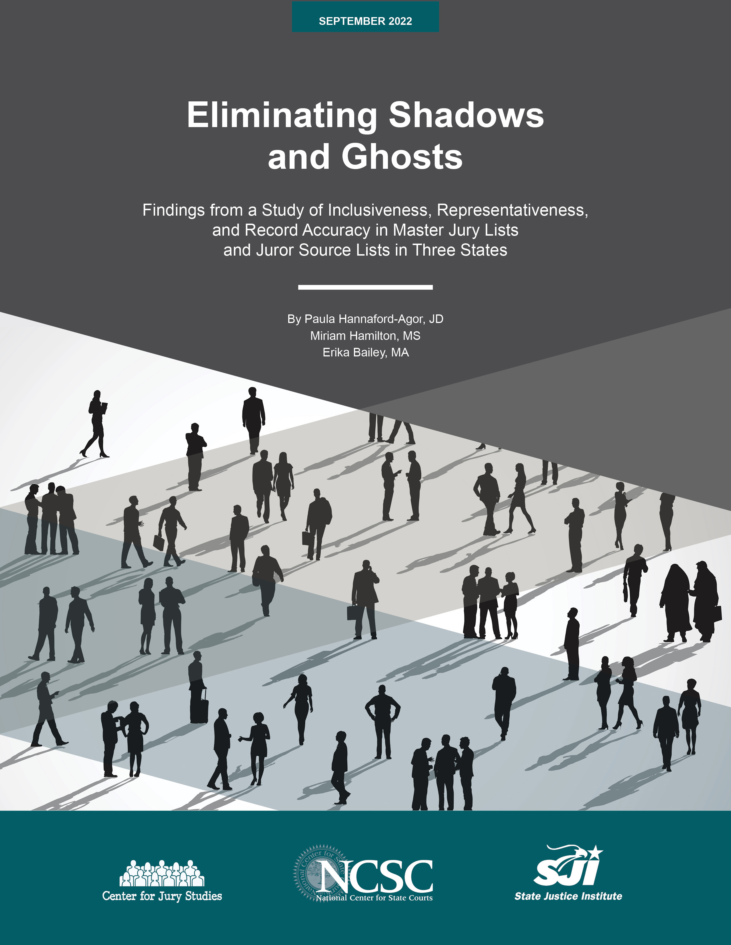 Image of business people and their shadows